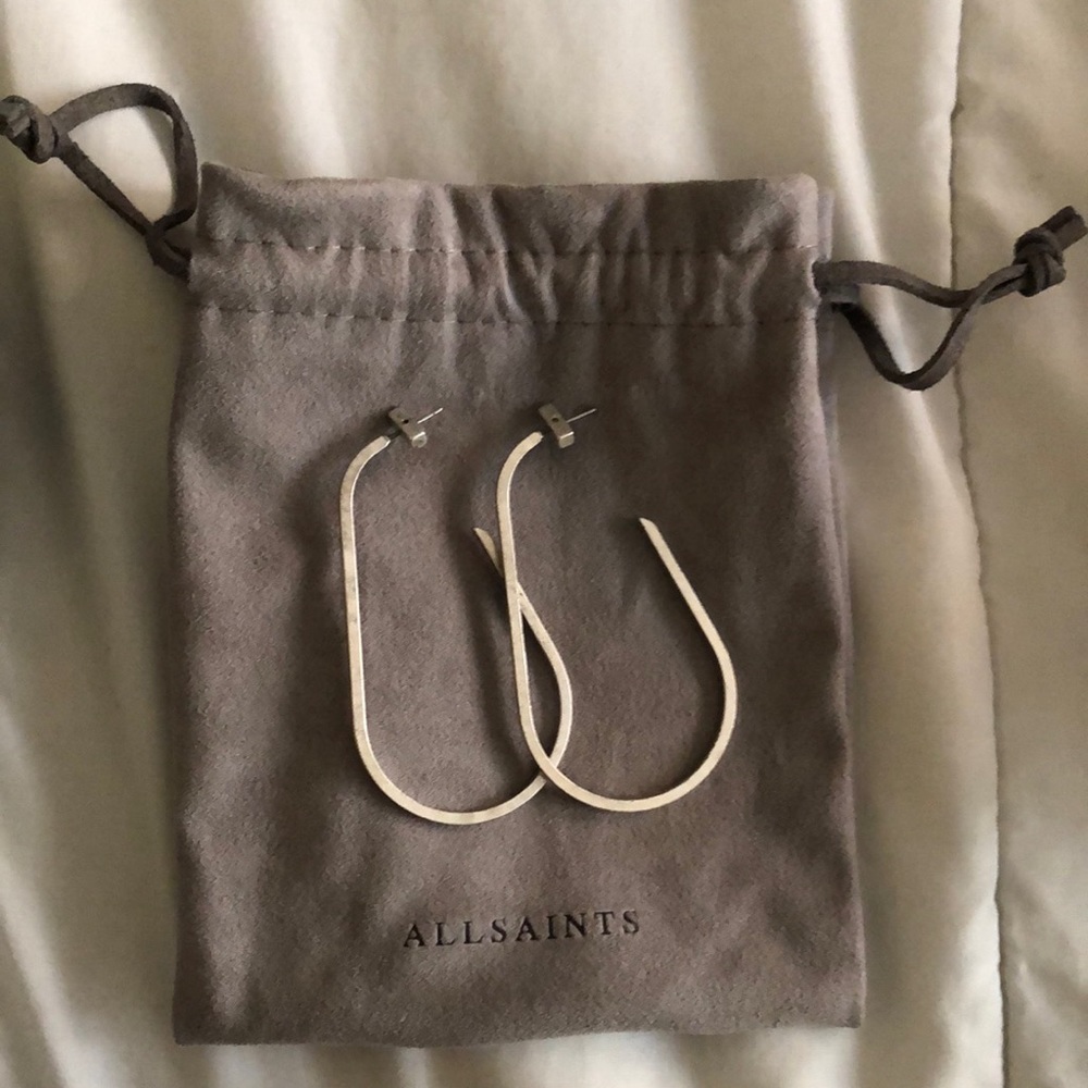 NWT All Saints hex earrings